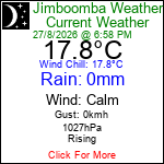 Current Weather Conditions in Jimboomba, Queensland