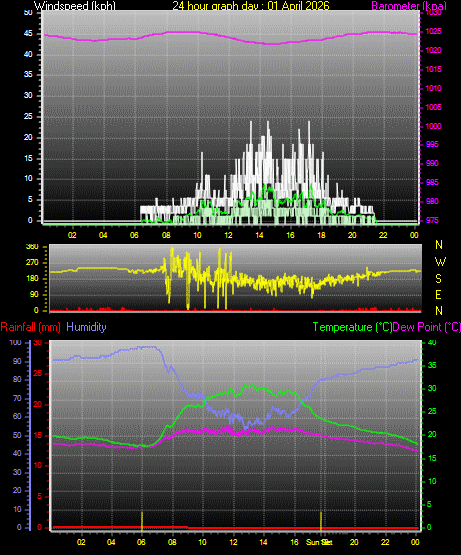 24 Hour Graph for Day 01
