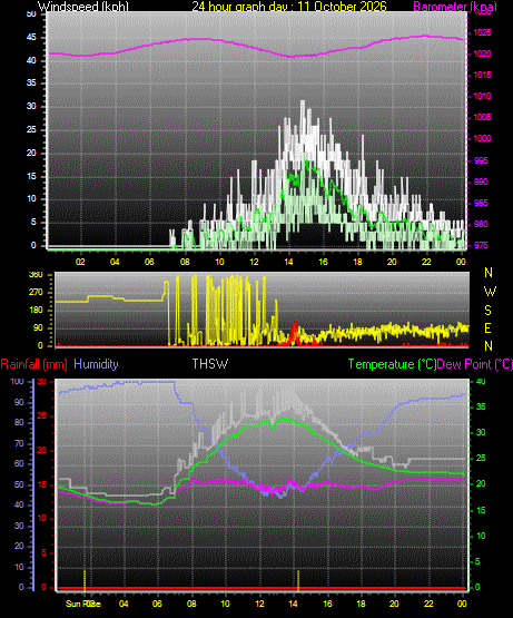 24 Hour Graph for Day 11