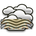 Cloudy Moderate fog